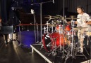 A Drummer Playing with Himself!
