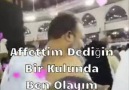 Af ettim dedigin bir kulunda ben olayım ya Rabbim.