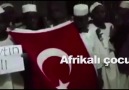 Afrikalı çocuklardan Türk askerlerine dua