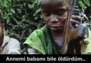 Afrikanın çocuk savaşçıları.