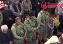 Afrinde ilk cuma!Askerlerimiz ve Afrinliler aynı safta namaz kıldı...