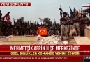 Afrin ilçe merkezinde özel birlikler komando yemini etti