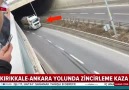 ahaber - Kırıkkale-Ankara yolunda zincirleme kaza