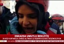 ahaber - Kurtarma ekipleri enkazdaki Azize isimli kadınla...