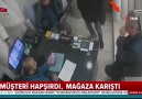 ahaber - Müşteri hapşırdı mağaza karıştı