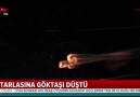 ahaber - Tarlasına göktaşı düştü...