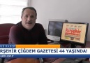 Ahi Televizyonu - KIRŞEHİR ÇİĞDEM GAZETESİ 44 YAŞINDA! Facebook