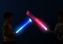 A home-made light sword
