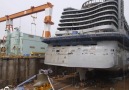 AIDA Prima Cruise Ship Construction