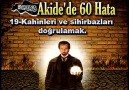 AKİDE'de 60 Hata...1.nci Bölüm