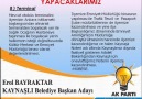 Ak Parti Kaynaşlı Belediye Başkan Adayı Erol Bayraktar.