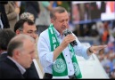 Ak Parti şarkısı ile birlikte Başbakan Recep Tayyip Erdoğan