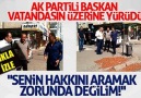 AKP binasının önüne fındık döken ak partili çiftçiye tehdit!