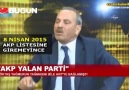 Akp'de Listeye Giremeyince Anında Satışı Koyan Adam