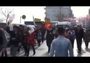 AKPliler öcalan filaması taşıyan grupla beraber yürüdüler !