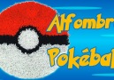 Alfombra Pokéball Pokémon, como se hace