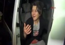 Alkollü kadın sürücü yakalanınca ağladı