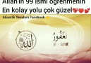 Allah&99 ismini ezberlemenin en kolay... - Ahiretlik sevabım