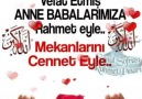 Allah Rahmet Eylesin Mekanları Cennet Olsun AMİNN