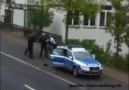Almanya'da polis şiddeti kamerada