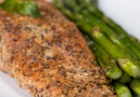 Almond-Crusted Parmesan Salmon