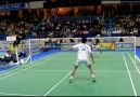 Amazing Badminton footwork of Lin Dan