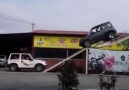 Amazing balance and driving skill