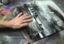 Amazing Black and white - Spray Painting !!!