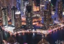 Amazing City Dubai at Night & Video By GoAerials