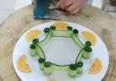 Amazing Decorate Dishes with Cucumber