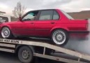 Amazing e30 burnout