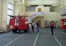 Amazing Firefighter Training Exercise With Ninja Style