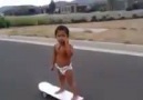 Amazing Video of Two Year Old on a Skateboard