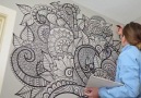 Amazing Walls Drawing by Elsa Rhae Creations via Drawing the Soul...