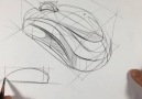 Amazng product sketch technique by İrfan Çiftçi.