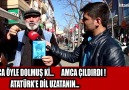 AMCA ÖYLE DOLMUŞ Kİ...AMCA ÇILDIRDI ! ATATÜRKE DİL UZATANIN...