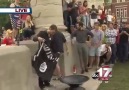 American college kids BURN ISIS flag in outrage against terror