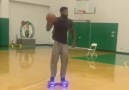 Amir Johnson crazy way to basket!