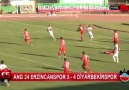 Anagold 24 Erzincanspor 3 - 4 Diyarbekirspor MAÇ ÖZETİCANTV24