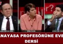 Anayasa profesörüne evet dersi