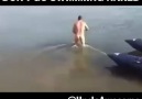 and this is why you dont go swimming naked!!