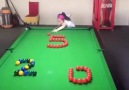 And you think youre good at pool.