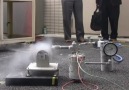 An experiment of magnesium engine