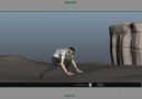 AnimSchool student James Kim, Running Jump