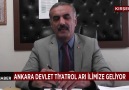 ANKARA DEVLET TİYATROL ARI İLİMİZE GELİYOR