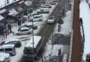 Anlık çektik sizler için kar yağışı...