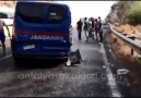 Antalya'da askeri araca saldırı sonrasıilk görüntüler