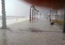 Antalya Konyaaltı Sahili Fırtına