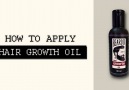 Applying our Hair Growth Oil is a piece of cake. Take a look...