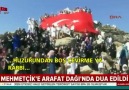 Arafat Dağında dualar kahraman Mehmetçiklerimiz için.